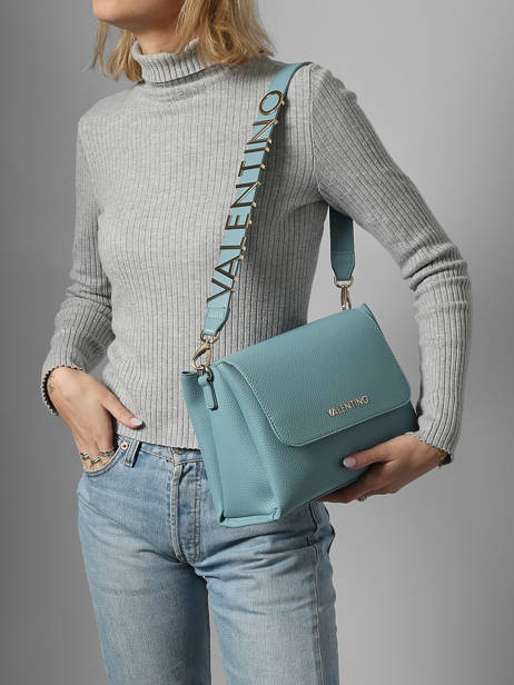 Cross Body Tas Alexia Valentino Blauw alexia VBS5A803 ander zicht 1