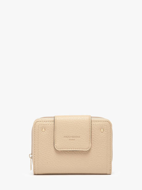 Portefeuille Zora Hexagona Beige zora 868462
