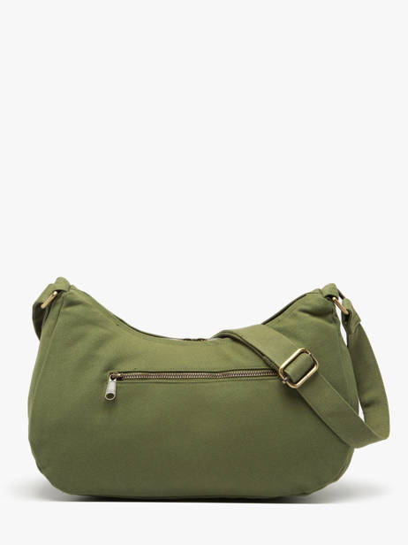 Cross Body Tas Rosa Katoen Hindbag Groen best seller ROSA ander zicht 4