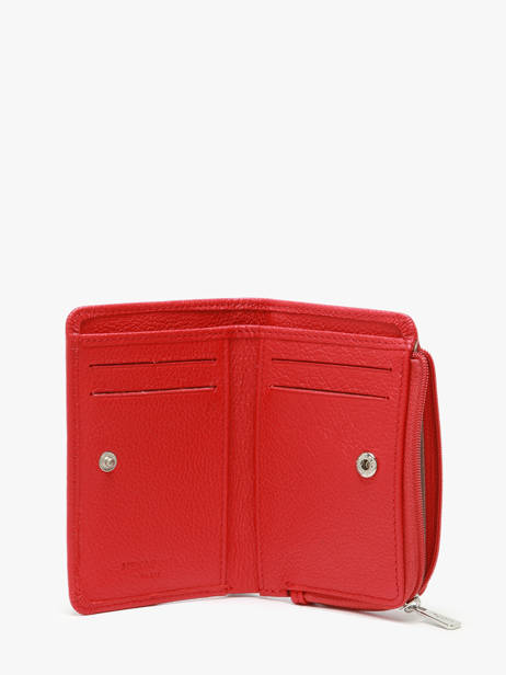 Kaarthouder Confort Leder Hexagona Rood confort 468429 ander zicht 1
