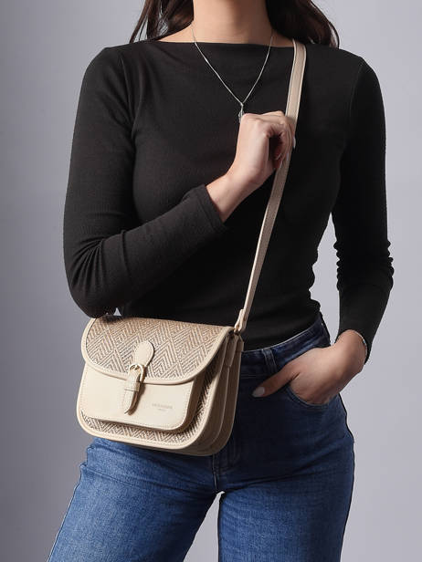Cross Body Tas Capri Hexagona Bruin capri 4020263 ander zicht 1