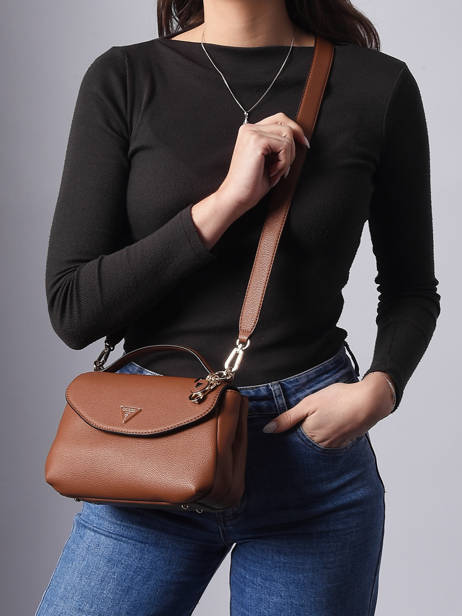 Cross Body Tas Evie Guess Bruin evie BG966420 ander zicht 1