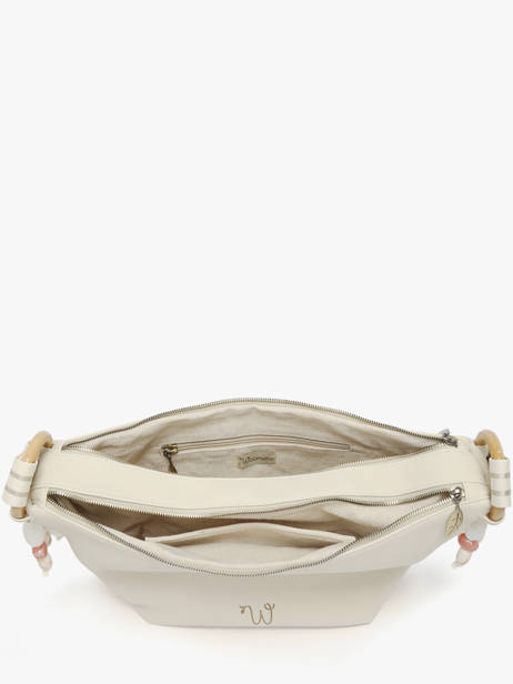 Cross Body Tas Camomille Pearl Woomen Beige camomille pearl WCAE03 ander zicht 3