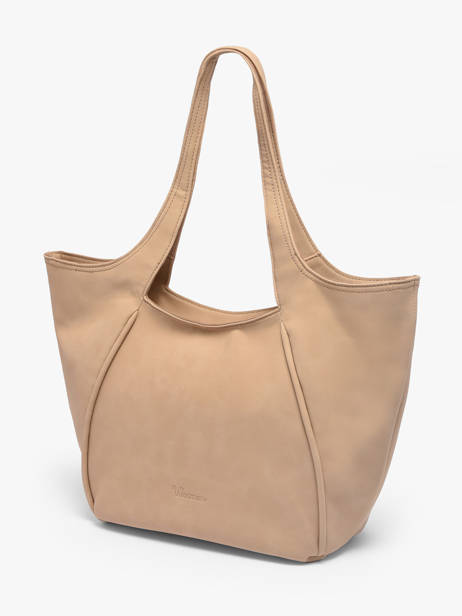Schoudertas Crocus Woomen Beige crocus WCRO07 ander zicht 1