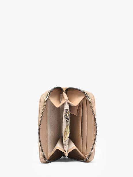 Portemonnee Crocus Woomen Beige crocus WCRO99 ander zicht 1