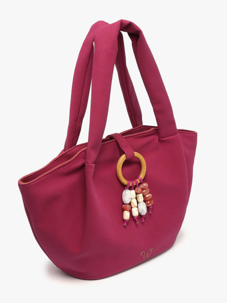 Schoudertas Woomen Roze camomille pearl WCAE07 ander zicht 2