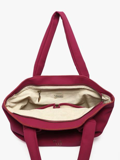 Schoudertas Woomen Roze camomille pearl WCAE07 ander zicht 3