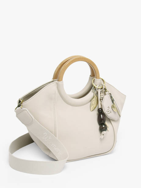 Handtassen M Crocus Woomen Beige crocus WCRO23 ander zicht 3