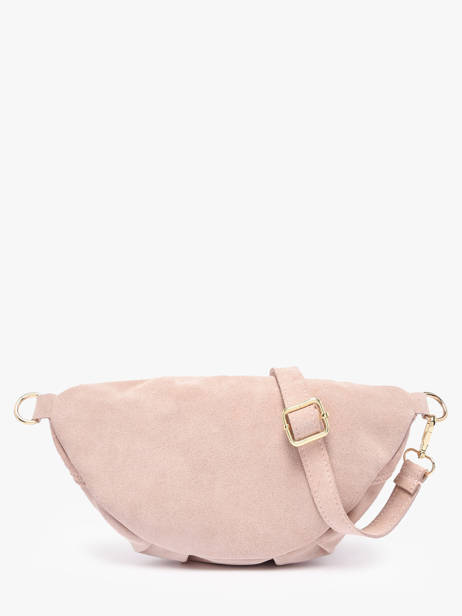 Heuptasje Leder Milano Roze velvet VE24119O ander zicht 4