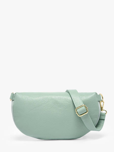 Heuptasje Leder Milano Groen velvet caviar VC24111 ander zicht 4