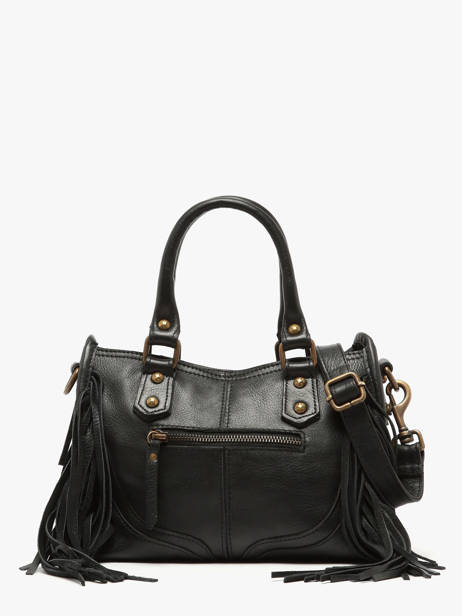 Cross Body Tas Dakota Leder Basilic pepper Zwart dakota BDAK72 ander zicht 4