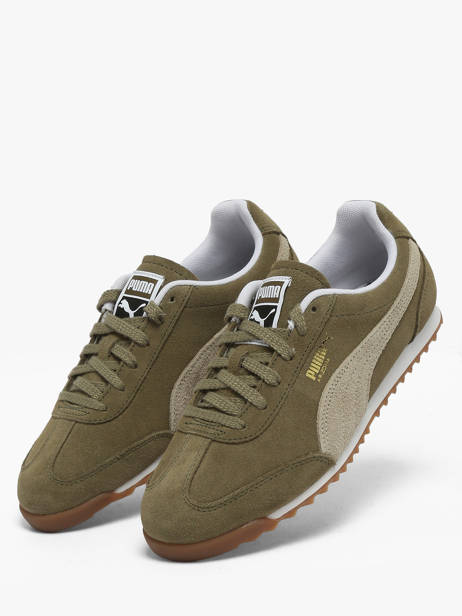 Sneakers Uit Leder Puma Groen women 40236208 ander zicht 1