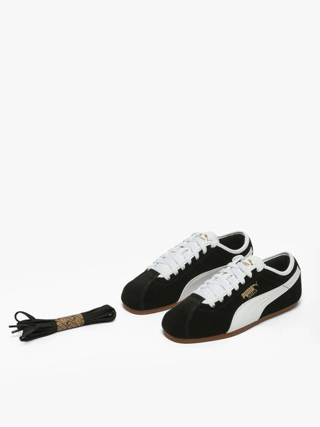 Sneakers Uit Leder Puma Zwart women 40445601 ander zicht 2