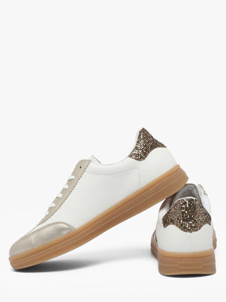 Sneakers Uit Leder Remonte Wit women 80 ander zicht 1