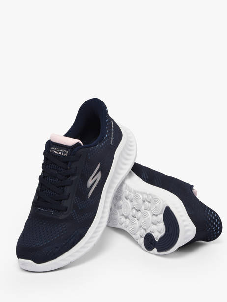 Sneakers Skechers Blauw women 125643 ander zicht 2