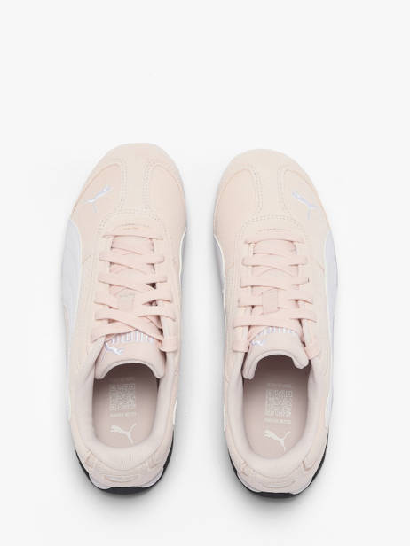 Sneakers Uit Leder Puma Roze women 40509707 ander zicht 3