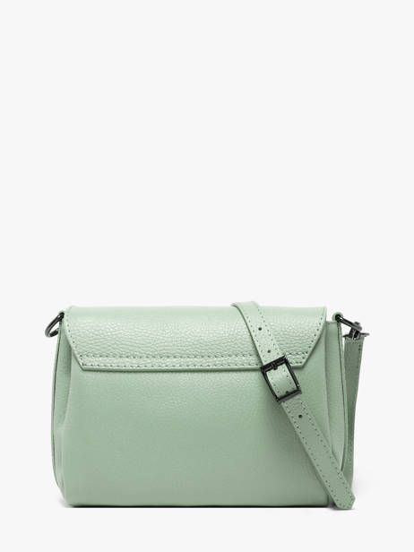 Cross Body Tas Caviar Leder Milano Groen caviar CA24061 ander zicht 4