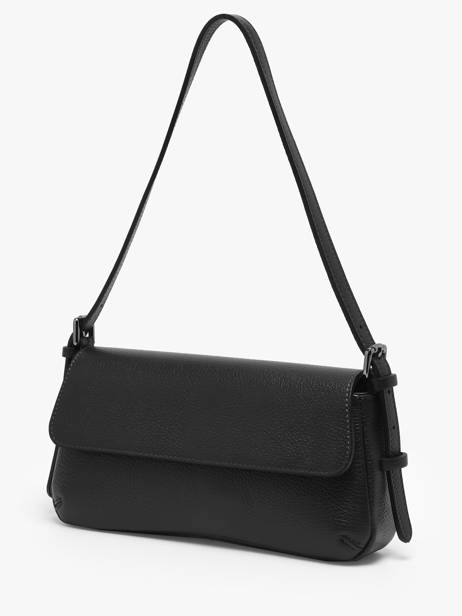 Sac Porté épaule Caviar Leder Milano Zwart caviar CA25111 ander zicht 2