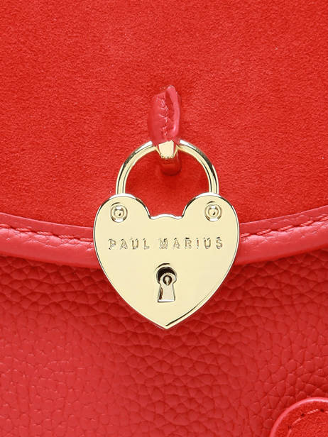 Cross Body Tas Melle George Fusion Leder Paul marius Rood fusion GEORGFUS ander zicht 3