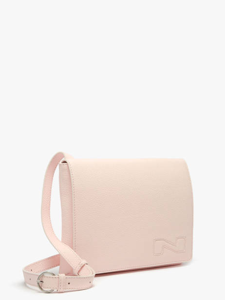Cross Body Tas Brugge Leder Nathan baume Roze n city 2 ander zicht 2