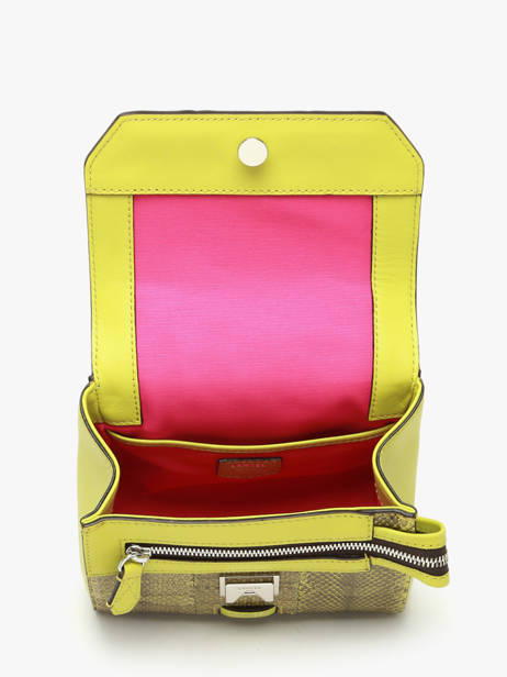 Cross Body Tas S Ninon Ayers Leder Lancel Groen ninon A14013 ander zicht 3