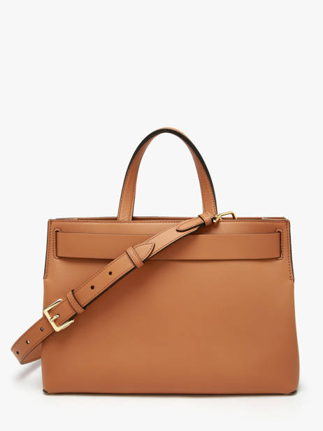 Handtas M Angèle Leder Lancel Bruin angele A14017 ander zicht 4