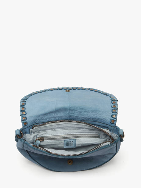 Cross Body Tas Heritage Leder Biba Blauw heritage YAM1L ander zicht 3