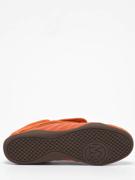 Sneakers Uit Leder Michael kors Oranje women YFS1S835 ander zicht 4