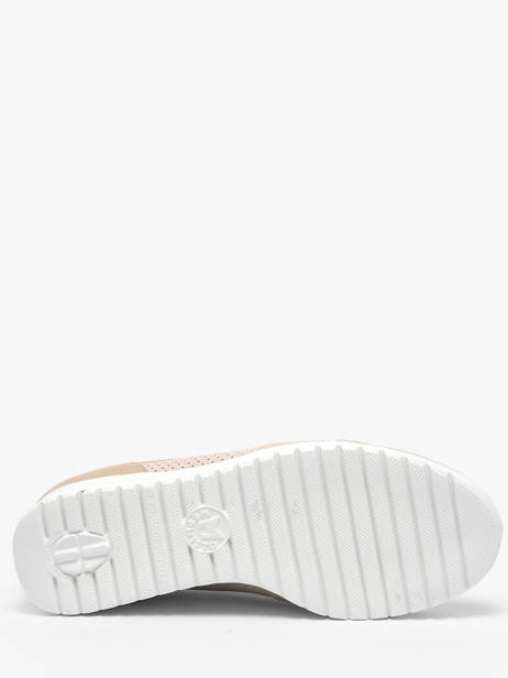 Sneakers Met Platformzool Uit Leder Mephisto Beige women P5149187 ander zicht 4