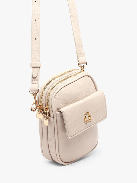Cross Body Tas Soft Lulu castagnette Roze soft YVILLE ander zicht 2