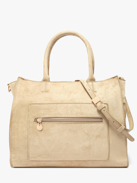 Handtas Buckle Lulu castagnette Beige buckle D ander zicht 4