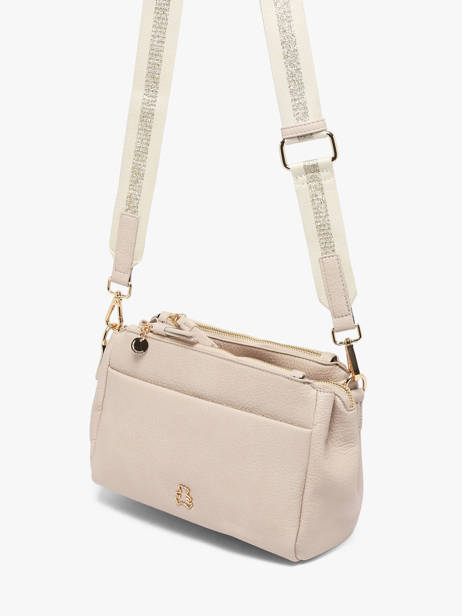 Cross Body Tas Soft Lulu castagnette Roze soft 2 ander zicht 1