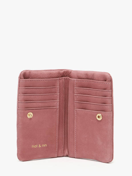 Portefeuille Winnie Leder Nat et nin Roze vintage WINNIE ander zicht 1