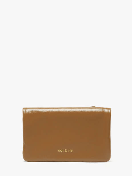 Portefeuille Winnie Leder Nat et nin Bruin vintage WINNIE