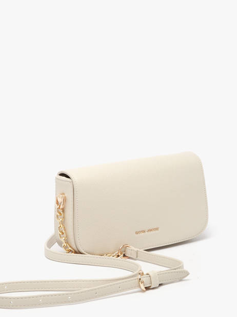 Cross Body Tas Saffiano David jones Beige saffiano CM8419 ander zicht 2