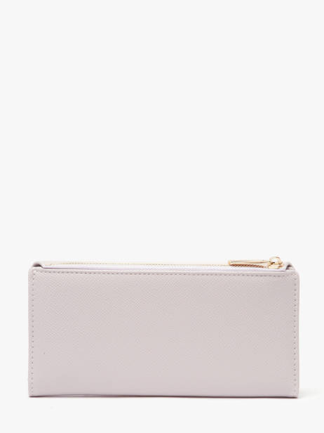 Portefeuille Saffiano David jones Violet saffiano P164 ander zicht 2