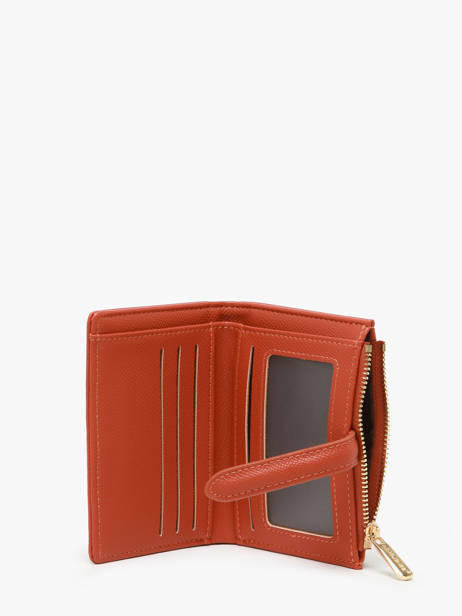 Portefeuille Saffiano David jones Oranje saffiano P163 ander zicht 1