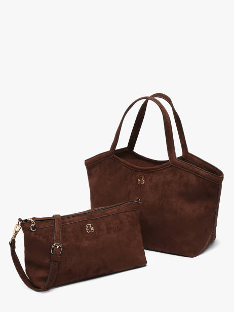 Handtas Identite Lulu castagnette Bruin identite D ander zicht 2