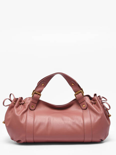 Schoudertas Icone Leder Gerard darel Roze icone DDS01410 ander zicht 4