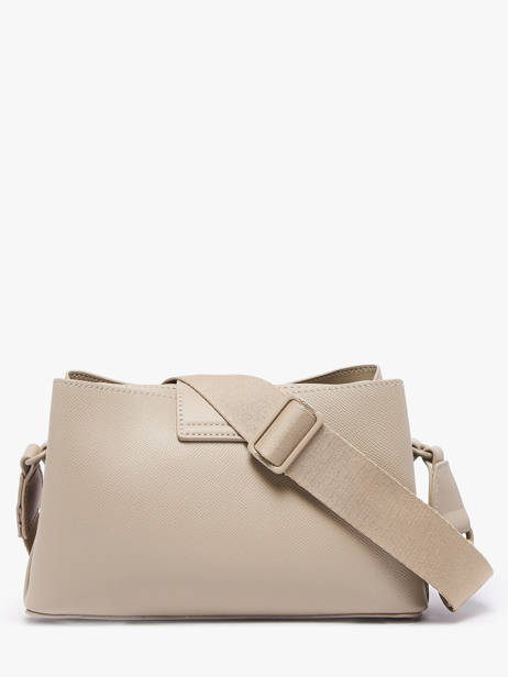 Cross Body Tas City Polyurethaan David jones Bruin city CM8303 ander zicht 4