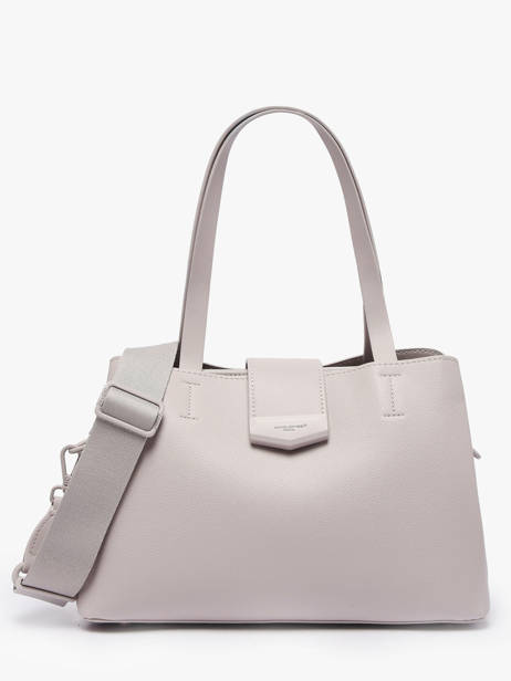 Schoudertas City Polyurethaan David jones Violet city CM8304