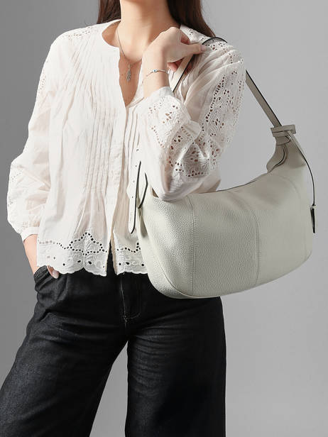 Schoudertas L Victoire Leder Lancel Wit victoire A13994 ander zicht 1