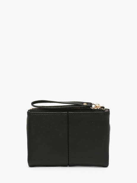 Portefeuille Soft David jones Zwart soft P158 ander zicht 2