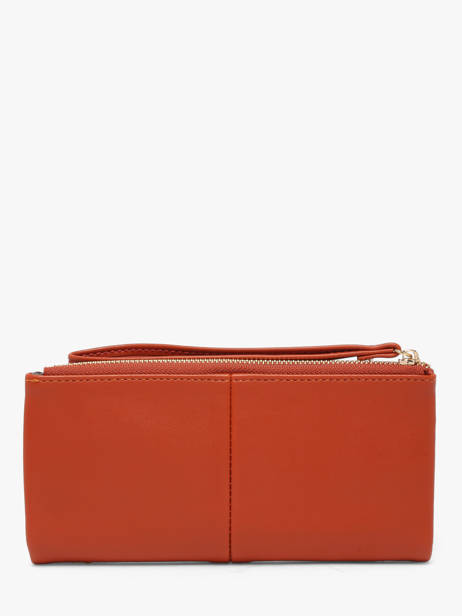 Portefeuille Soft David jones Oranje soft P159 ander zicht 2