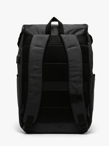 Business Rugzak David jones Zwart business PC037A ander zicht 4