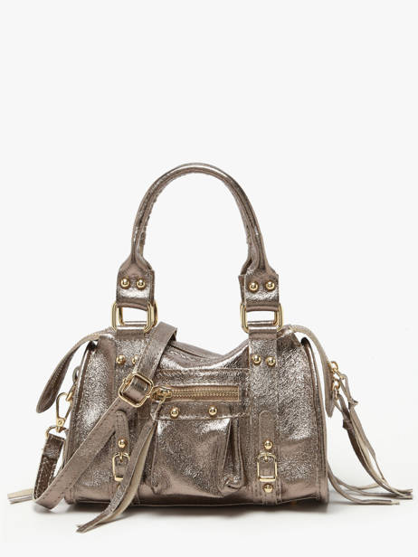 Cross Body Tas Nine Leder Milano Bruin nine NI24092O