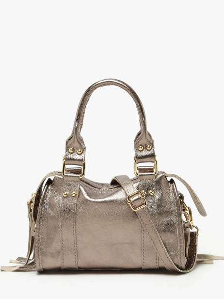 Cross Body Tas Nine Leder Milano Bruin nine NI24092O ander zicht 4