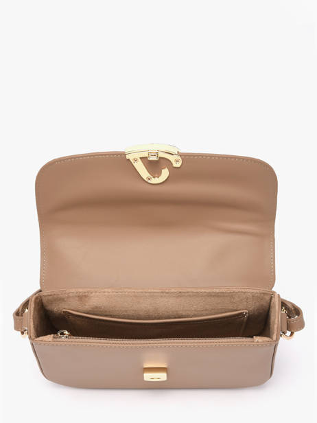Cross Body Tas Paris Philos Leder Lancaster Bruin paris philos 81 ander zicht 3