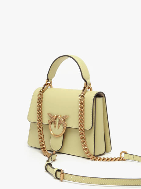 Handtas Love Bag Icon Leder Pinko Groen love bag icon A0F1 ander zicht 2