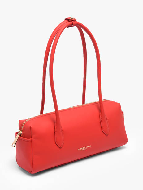 Schoudertas Donna Cube Leder Lancaster Rood donna cube 128 ander zicht 2